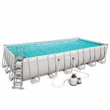 Bestway 56424 Rectangular Above Ground Swimming Pool Steel Pro 400x211x81 Cm 56424 By Produceshop Similar Products Idfdesign
