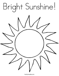 Maybe you would like to learn more about one of these? Sunshine Coloring Pages Coloring Home