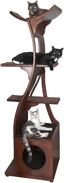 Drop us a line in the comments section. The Refined Feline Lotus Cat Tower Cat Tower Modern Cat Tree Feline