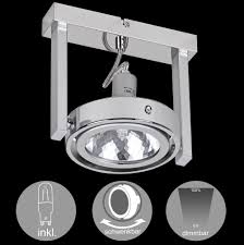 Deckenstrahler in trendigen designs bei westwingnow moderne & klassische looks leds ▷jetzt die exklusive auswahl auf westwingnow entdecken. Deckenstrahler Design Led Chrom Deckenlampe Deckenspot Deckenleuchte Wohnzimmer