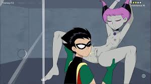 Teen Titans porn games with Starfire