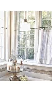 cafe curtains ticking striped curtains