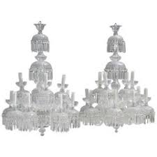Empire beaded with crystal and wood chandelier. Bohemian Chandeliers 55 For Sale On 1stdibs