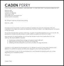 Cover letter inventory specialist rome fontanacountryinn com. Inventory Analyst Cover Letter Sample Cover Letter Templates Examples