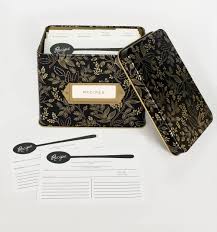 Queen Anne Recipe Box Cards Recipe Tin Recipe Card Boxes Recipe Cards