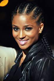 Ciara S Straightback Cornrows Cute Easy Protective Style Hot Hair Styles Natural Cornrow Hairstyles African Hair Braiding Styles