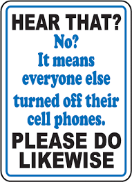 Funny No Cell Phones Sign F7211 No Cell Phone Sign Cell Bed Wetting