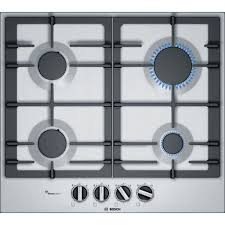 Bosch Pcp6a5b90 Table De Cuisson A Gaz 4 Zone 7500w 60 Cm Acier Inox Achat Vente Plaque Gaz Cdiscount