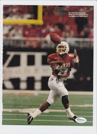 WANE MCGARITY SIGNED TEXAS LONGHORNS 8X10.5 MAGAZINE PHOTO AUTO AUTOGRAPH  JSA
