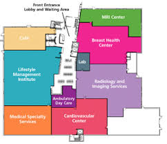 outpatient center hospital floor map 1st floor beverly