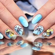 You'll find 83 hot designs for nails here to match your night's conquest! Trendy Summer Nails Nautical And Beach Inspired Nail Art Ideas