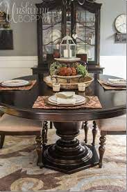 Setting The Dining Room Table For Fall Dining Room Table Centerpieces Beautiful Dining Rooms Dining Table Decor