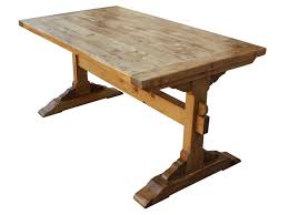 It will look great in a 4 measure and mark the legs. Santa Barbara Dining Trestle Table Built In Reclaimed Lumber Chunky Rustic Contemporary Dining Kitchen Tables Beds Tv Stands More Mortise Tenon