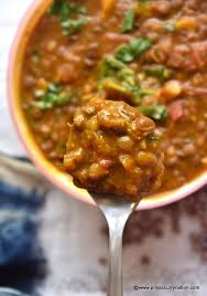 Masoor Ki Dal Recipe Curried Brown Lentils Priya S Curry Nation Recipe Dal Recipe North Indian Recipes Indian Food Recipes