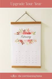 2020 2021 Wall Calendar Watercolor Hanging Calendar Etsy In 2020 Money Making Crafts Hanging Calendar Hanging Wall Decor