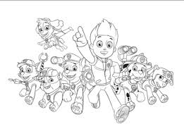 Dibujo Patrulla Canina Colorear