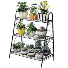 Joanna S Home 3 Tier Metal Plant Stand Plant Display Rack Potted Flower Plant Shelf Outdoor Plant Stands In 2020 Plant Shelves Outdoor Plant Stands Outdoor Plant Stand