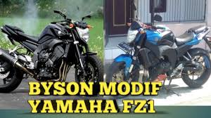 Modif yamaha r25 bahan fiber glass. Yamaha Byson Modif Moge Yamaha Fz1 1000cc Youtube