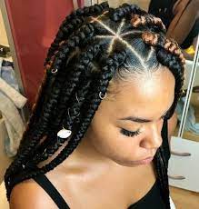 Recent New Braiding Hairstyle Latest 2019 Box Braids Styles Black Box Braids Box Braids Hairstyles Box Braids Styling