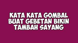 Koleksi teka teki lawak, lucu, dan kelakar yang kami sediakan disini pastinya akan mencabar minda yang kreatif anda semua. Kata Kata Gombal Buat Gebetan Bikin Tambah Sayang Youtube