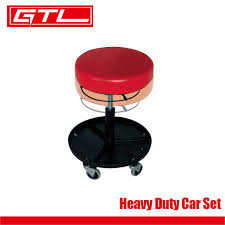 This classic counter stool has instant pneumatic adjustment. China Heavy Duty Car Set Pneumatic Car Repair Adjustable Creeper Seat Workshop Round Stool Creeper Seat Adjustable Height Rolling Creeper Stool With Storage Tray 48 China Pneumatic Creeper Adjustable Car Creeper