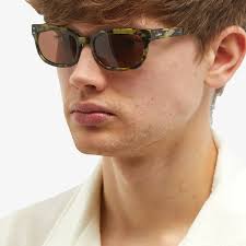 Sun Buddies Men's Sun Buddies Men's Amber Sunglasses Amber Green Fragments 