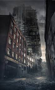 I Have A Mansion In The Post Apocalyptic World Chicken James Chadderton Apocalype Style Digital Imagery The Font Manchester Post Apocalyptic City Apocalypse Landscape Post Apocalyptic Art