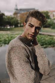 Spring Outdoor Editorial With Laurin Kausz Swiss Male Model Captured By Berlin Photographer Tonya Matyu Male Portrait Poses Male Models Poses Male Portrait