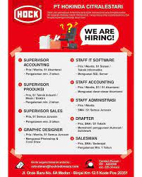 Temukan info lowongan pekerjaan menarik dan terbaru agustus 2021 di medan hanya di jobs.id. Lowongan Kerja Km 12 Medan Binjai Lokercumacuma