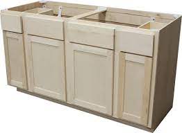 Cabinet refacing services are provided by many contractors, as well as the project cost for this kind of job depends upon the state of the old cupboards. Quality One 60 X 34 1 2 Sink Kitchen Base Cabinet At Menards