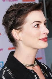 See pictures of anne hathaway with different hairstyles, including long hairstyles, medium hairstyles, short hairstyles, updos, and more. Anne Hathaway Pixie Twisted Hairstyle