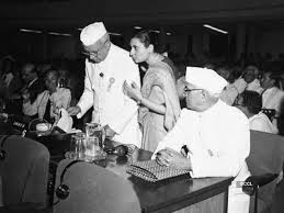 Jawaharlal Nehru with King Saud of ...