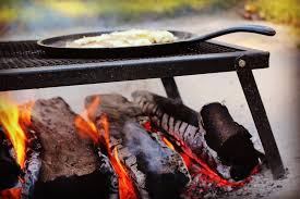 You can even cook on some! Essentials For Camping And Open Fire Cooking Over The Fire Cooking