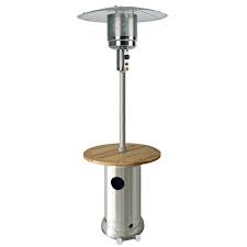 Wood Table Top For The Heater Propane Patio Heater Patio Heater Fire Sense Patio Heater