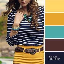 Las Mejores Combinaciones En Colores Amarillos Azul Colour Combinations Fashion Colorful Fashion Color Matching
