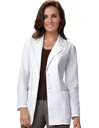 Cherokee Women 30 Inches Embroidered Medical Lab Coat White Lab Coat Coat Women Fashion Lab Coats
