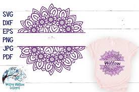 Download Spring Mandala Svg Split Mandala For Monogram Or Name Svg 418961 Svgs Design Bundles