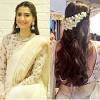 Wedding Guest Hairstyle For Straight Hair For Indian Wedding