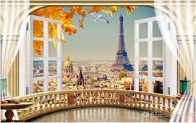 Huge storage of freebie paris background icons from cannypic. 3d Wallpaper Custom Photo Mural Balcony Paris Scenery Eiffel Tower Background Living Room Home Decor 3d Wall Murals Wallpaper For Walls 3 D From Wdbh 12 82 Dhgate Com