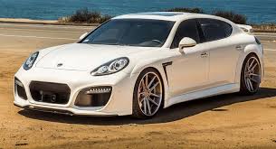 White Techart Grandgt Looks Devastatingly Awesome On 22s Porsche Panamera Porsche Panamera Turbo Lincoln Cars