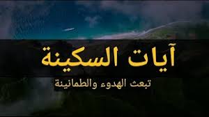 آيات السكينة وانشراح الصدر وزوال الهموم youtube