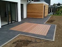Wpc Decking 36 Sqm Complete Kit Floorboard Decking Wooden Decking Patio Design Terrace Design Wooden Decks