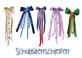 Schleife Fur Schultuten Zuckertuten Basteln Schultute Schultute Basteln