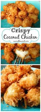 Crispy Coconut Chicken Use Coconut Flour Unsweetened Shredded Coconut And Coconut Oil For Keto Version Coconut Chicken Recipe Coconut Chicken Recipes
