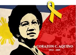 Aquino, corazon (1933—)philippine political leader and president of the philippines from 1986 to 1992, who led a quiet revolution that overthrew the hated marcos regime without a single shot. Corazon Aquino Quotes Yellow Quotesgram