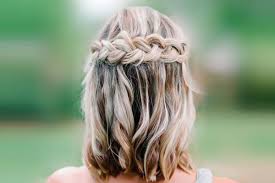 Braiding short hair can be a tricky, messy process even with the right style, but with enough practice, you can master several cute braids for this style, you'll need to create two standard braids along the front sides of your head. 15 Cute Braided Hairstyles For Short Hair Lovehairstyles Com