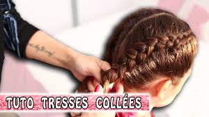 Allez soit de gauche à droite, soit de droite à gauche selon vos rassemblez toutes les tresses. Tresses Collees Sur Jen Comment Faire Une Tresse Collee Tuto Youtube