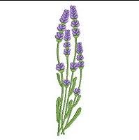Unime embroidery starter kit with pattern full range embroidery kit with embroidery cloth, embroidery hoop, color threads, needles (lavender). Lavender Flowers Embroidery Design Collection For Machine Embroidery