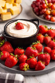 how to make cream cheese fruit dip