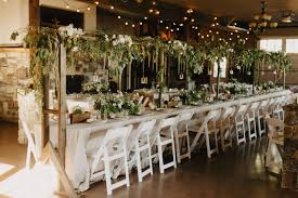 Wedding Head Table Centerpieces Trellis Greenery Hanging Candles Photo Www Philchester Com Head Table Wedding Hanging Candles Table Centerpieces